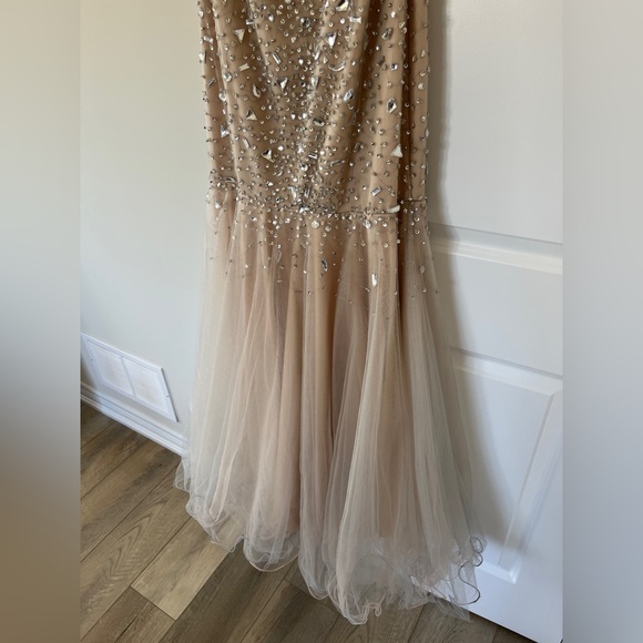 champagne Prom Dress π₯ - Picture 6 of 11